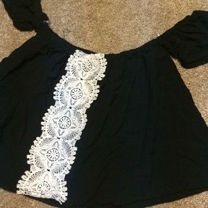 Off the shoulder top
